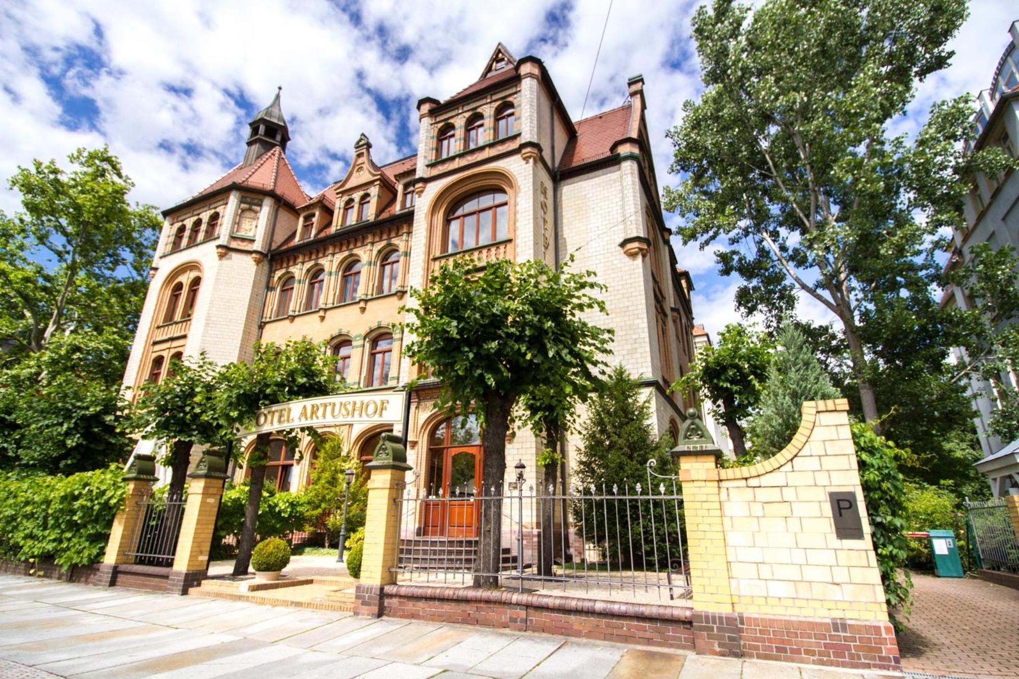 Hotel Artushof Dresde Exterior foto